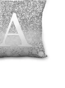 Funda De Almohada Impresa Con Letra Del Alfabeto - Multicolor - Ver 4