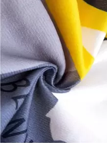 1入組圖案枕頭軟墊 - 彩色 - 查看 4