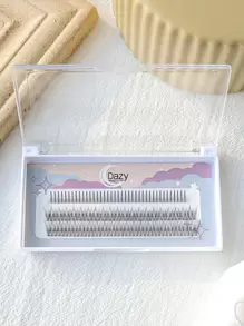DAZY 漫畫睫毛,1盒超長朵毛 - 黑色 - 查看 1