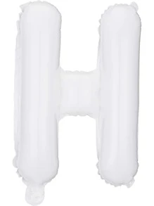 13 piezas globo de fiesta de cumpleaños - Blanco - Ver 2