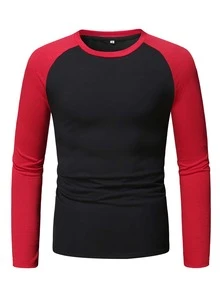 Manfinity Homme Atasan Pria Blok Warna Casual - Hitam - View 3