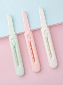ステンレス鋼 伸縮式 眉毛整形・シェービングカミソリ 2個入り、携帯便利 - マルチカラー - チェックする 4
