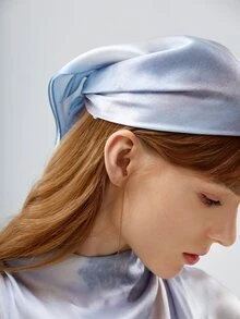 MOTF X MONET INSPIRED 12MM 100% SILK TIE DYE BANDANA - Multicolor - View 8