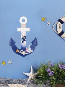 1入組船錨形狀掛飾 - 彩色 - 查看 2