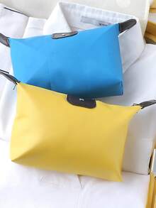 1pc Random Color Toiletry Travel Bag - Multicolor - View 5