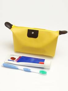 1pc Random Color Toiletry Travel Bag - Multicolor - View 6