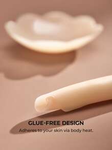 LUVLETTE 可重複使用矽膠乳貼 - Almond - 查看 3