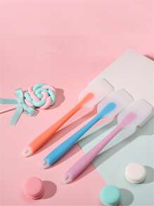 1pc Random Color Cream Spatula - Multicolor - View 1