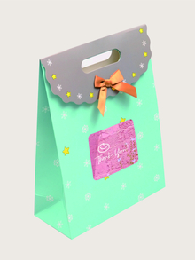 1roll Letter Graphic Gift Sticker - Nhiều màu - Xem 3