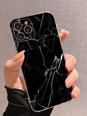 Funda para teléfono con patrón de mármol compatible con iPhone15/15Plus/15Pro/15Promax