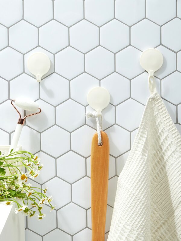 SHEIN Basic living BASIC LIVING 3D Textured Wall Panels DIY Tiles