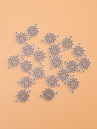 20入組花DIY吊墜