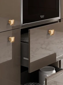 2pcs Metal Drawer Knob - Gold - View 4