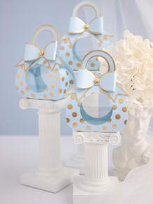 1入組點點圖案禮品包 - 彩色 - 查看 2