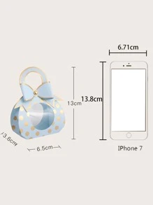 1入組點點圖案禮品包 - 彩色 - 查看 3