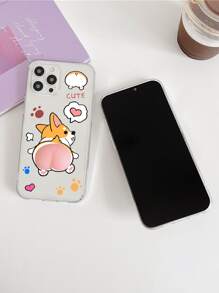 有趣的降壓指揮拇指捏戲劇犬印刷手機殼，適用於 iPhone15/15Plus/15Pro/15Promax - 彩色 - 查看 2