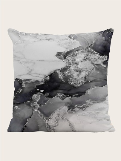 Marble Print Cushion Cover Without Filler, Modern Throw Pillow Case, Pillow Insert Not Include, For Sofa, Living Room