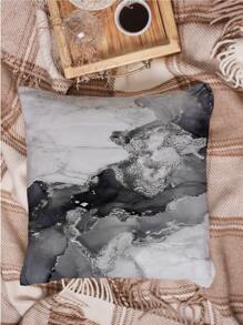 Marble Print Cushion Cover Without Filler, Modern Throw Pillow Case, Pillow Insert Not Include, For Sofa, Living Room