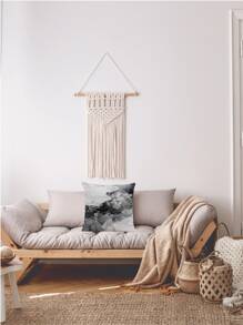 Marble Print Cushion Cover Without Filler, Modern Throw Pillow Case, Pillow Insert Not Include, For Sofa, Living Room