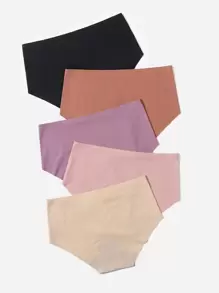 5pack No Show Panty - Multicolor - View 2