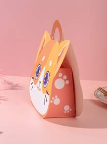 1 pieza Caja de regalo con diseño de gato de dibujos animados - Multicolor - Ver 3