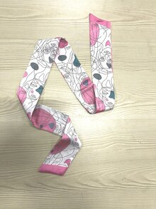 ROMWE Banda de pelo con estampado de figura - Multicolor - Ver 2