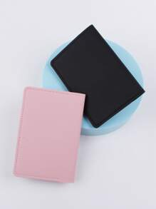 2pcs Lip & Slogan Graphic Passport Case Passport Holder Passport Cover Passport Wallet Passport Bag for Travel for Holiday for Vacation Passport Pouch for Flight for Back to School for Men and Women Travel Essentials Travel Accessories - Multicolor - View 3