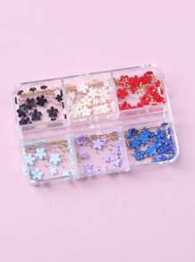 TSZS Bộ trang trí hoa nghệ thuật làm móng trong hộp - Nhiều màu - Xem 4