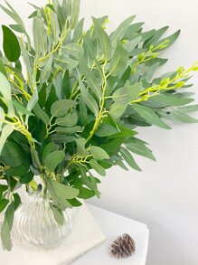 Style A Forest Green Willow Leaf Cut Out Single Pen, One Pen/pack ...