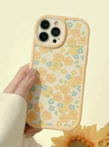 花卉圖案手機外殼 - 彩色 - 查看 6