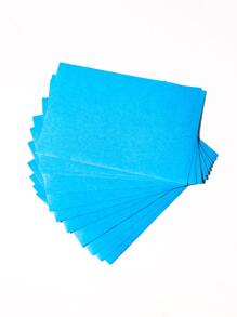 100pcs Facial Blotting Paper,Blotting Paper,Beauty,Skin Care Products,Spa,Self Care,Skin Care Tools,Face Care,Esthetician Supplies,Skin,Face Wash,Facial - Blue - View 2