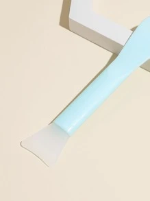 Clean Silicone Facial Sheet Brush 1pc Face Care DIY Mud Sheet Apply Skin Care Tools - Blue - View 5