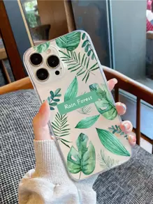 Ốp điện thoại họa tiết lá cây, phiên bản quốc tế, không phải phiên bản nội địa. - Nhiều màu - Xem 1