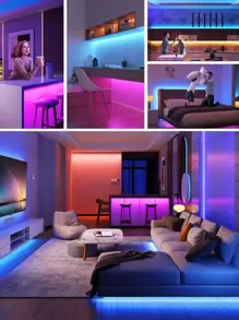 1入組5米24鍵5米LED長條燈