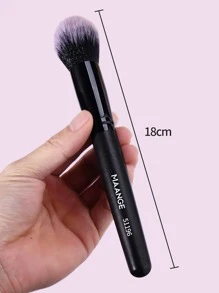 MAANGE 1 Pezzo Pennello Professionale per Trucco Viso, Pennello per Cipria, Pennello per Blush, Strumenti per il Trucco con Fibre Morbide per Trasporto Facile, Pennello da Viaggio, Regalo per Donne e Ragazze, Pennello per Fondotinta, Pennello per Correttore, Pennello per Blush, Pennello per Contouring, Pennello per Blush, Pennello per Bronzer, Pennello per Cipria, Pennello per Fondotinta, Pennello per Blush