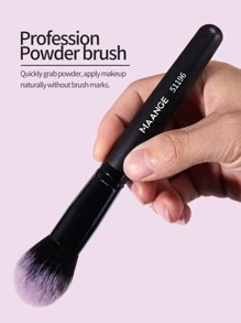 MAANGE 1 Pezzo Pennello Professionale per Trucco Viso, Pennello per Cipria, Pennello per Blush, Strumenti per il Trucco con Fibre Morbide per Trasporto Facile, Pennello da Viaggio, Regalo per Donne e Ragazze, Pennello per Fondotinta, Pennello per Correttore, Pennello per Blush, Pennello per Contouring, Pennello per Blush, Pennello per Bronzer, Pennello per Cipria, Pennello per Fondotinta, Pennello per Blush