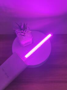 1 pieza Lámpara USB con 24 LED de luz negra, adecuada para la decoración del dormitorio, bombilla sin interruptor - Morado - Ver 5