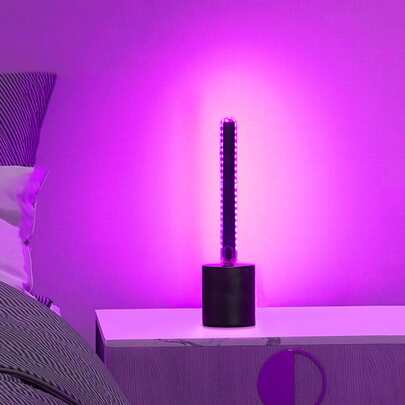1 đèn LED USB Blacklight 24 bóng, thích hợp trang trí phòng ngủ, không cần công tắc