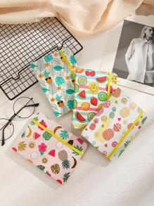 1 pièce Cahier aléatoire à motif fruit - Multicolore - Voir 1