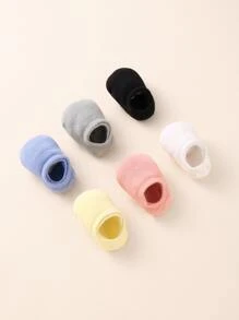 6 đôi tất melange cho bé - Nhiều màu - Xem 1