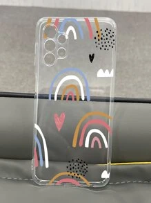 彩虹樣式透明手機殼 - 彩色 - 查看 4
