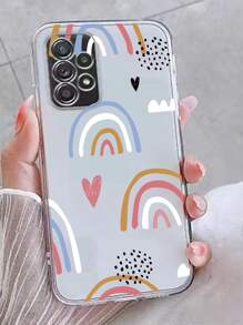 彩虹樣式透明手機殼 - 彩色 - 查看 6
