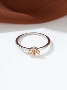 Bee trang trí nhẫn - Bạc - Xem 3