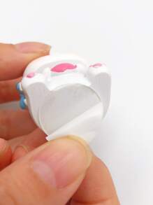 Trang trí xe thiết kế hoạt hình - trắng - Xem 4