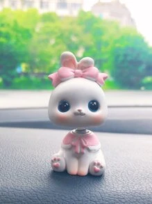 Trang trí xe thiết kế hoạt hình - trắng - Xem 1