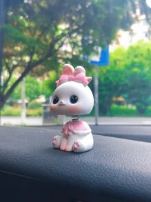 Trang trí xe thiết kế hoạt hình - trắng - Xem 2