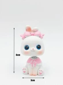 Trang trí xe thiết kế hoạt hình - trắng - Xem 3