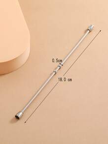 Pulsera de acero inoxidable - Plateado - Ver 4