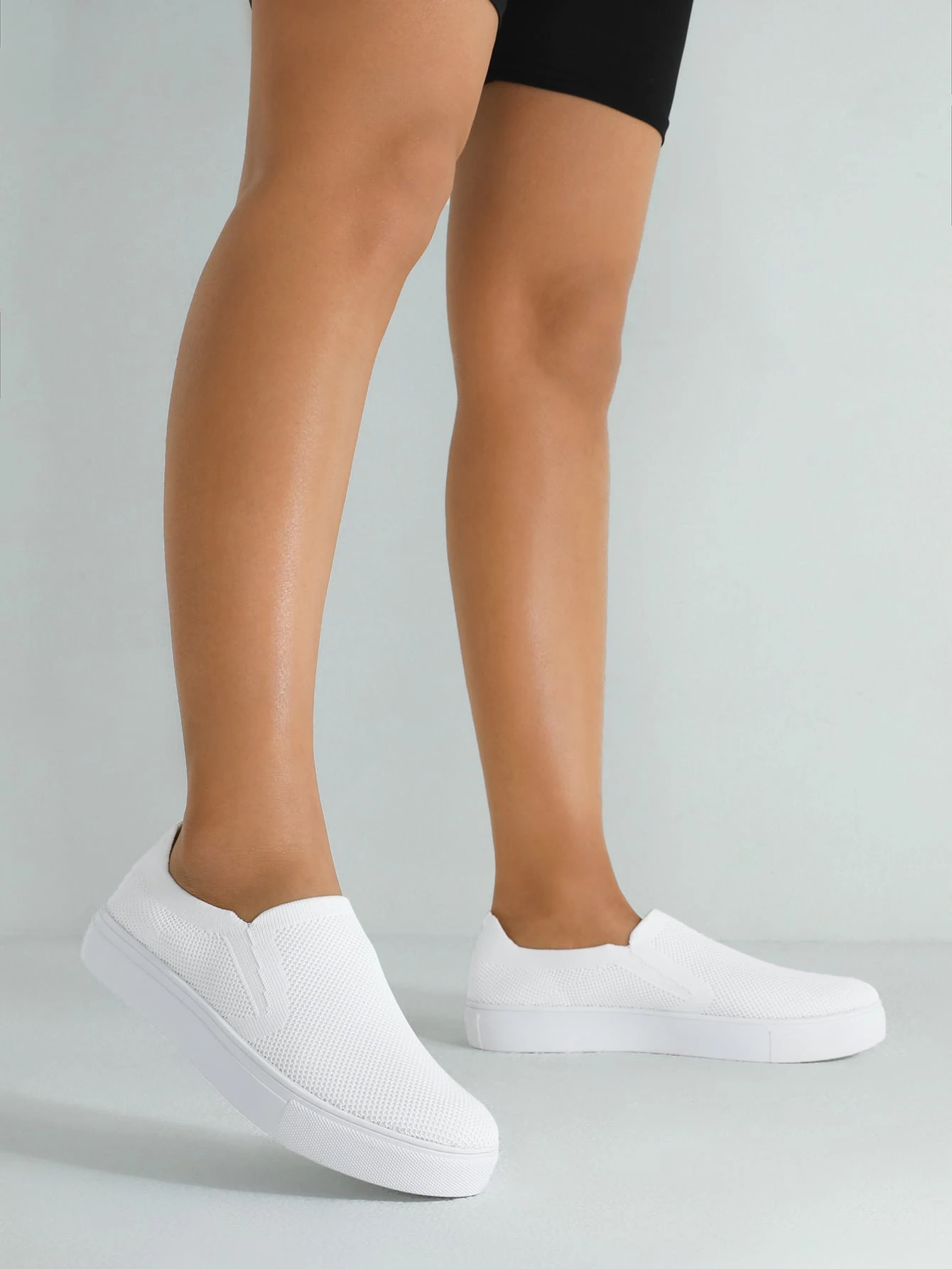 Miniatura 4 de Basic Zapatillas deportivas tejidas Blanco