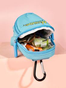 nicovaer 1入組標語圖形寵物零食袋